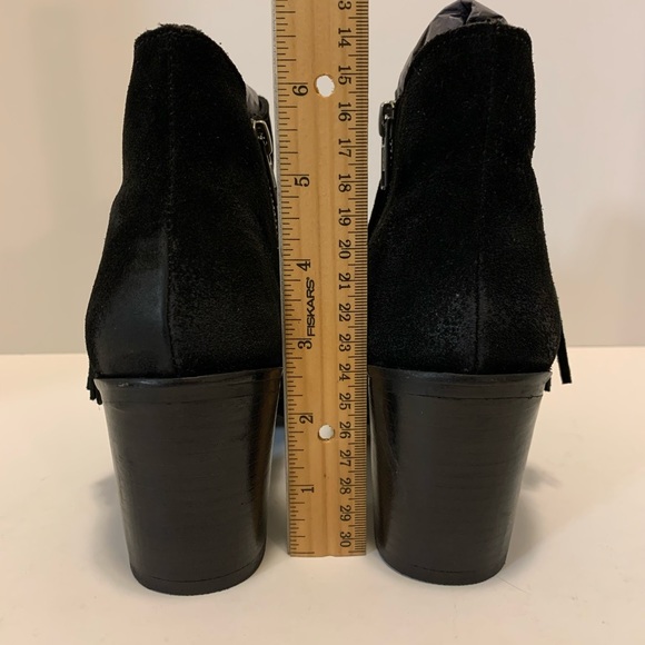 Naughty Monkey Noah Leather Ankle Bootie, Black - Picture 5 of 7